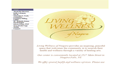 Desktop Screenshot of livingwellnessofniagara.com
